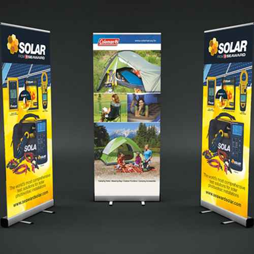 Roll up Banner Stand in Delhi, Rollup Standee Printing Services in Delhi